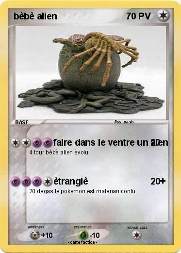 Pokemon bèbè alien