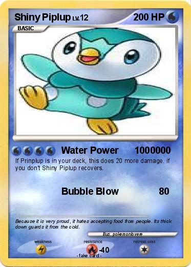 Pokemon Shiny Piplup