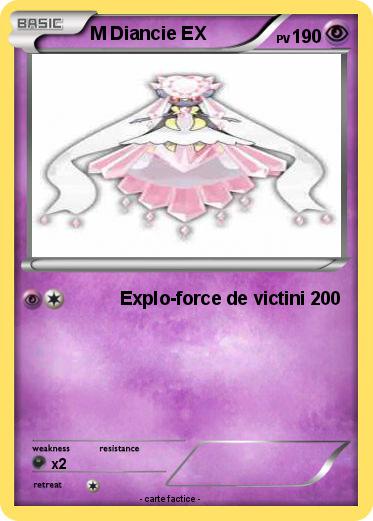 Pokemon M Diancie EX