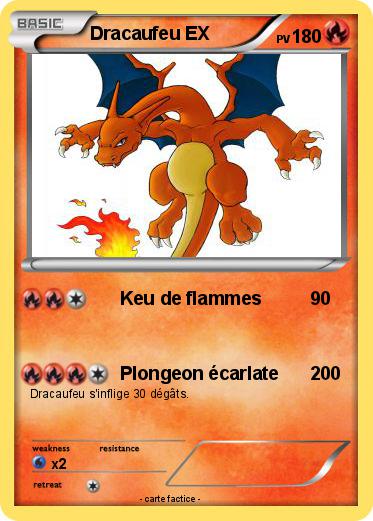 Pokemon Dracaufeu EX