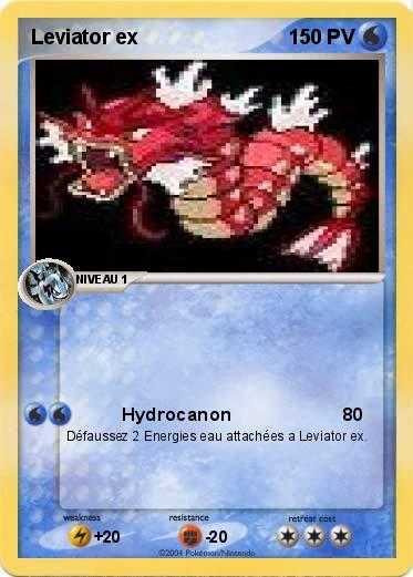 Pokemon Leviator ex