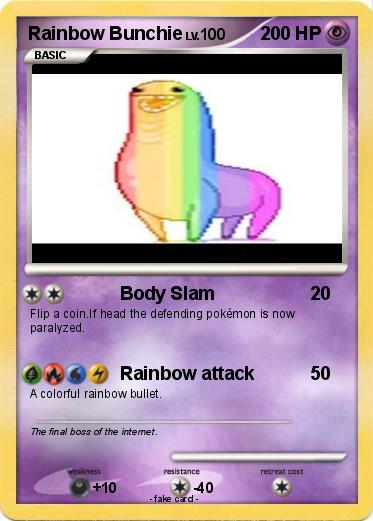 Pokemon Rainbow Bunchie