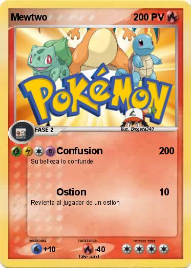 Pokemon Mewtwo