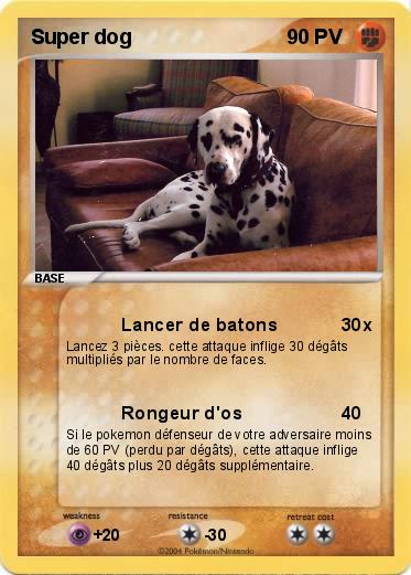 Pokemon Super dog