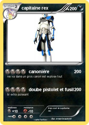 Pokemon capitaine rex