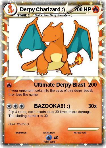 Pokemon Derpy Charizard :)
