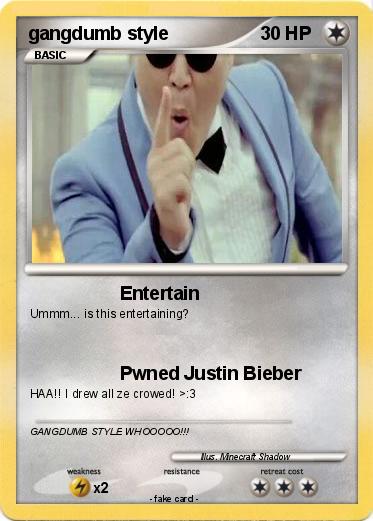 Pokemon gangdumb style