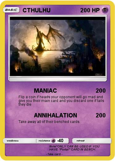 Pokemon CTHULHU