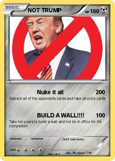 Pokemon NOT TRUMP