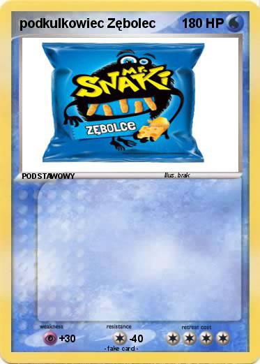 Pokemon podkulkowiec Zębolec