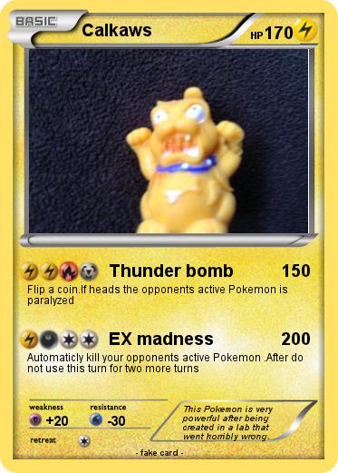 Pokemon Calkaws
