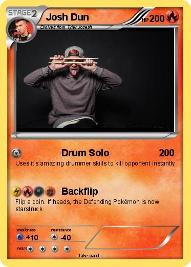 Pokemon Josh Dun