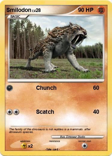 Pokemon Smilodon