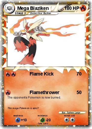Pokemon Mega Blaziken