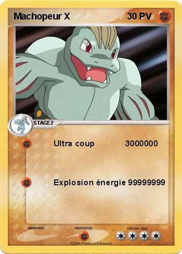 Pokemon Machopeur X