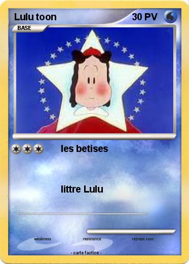 Pokemon Lulu toon
