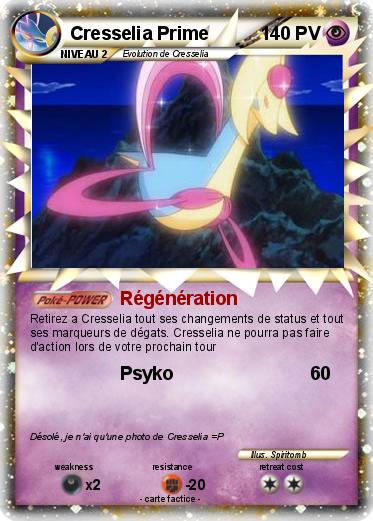 Pokemon Cresselia Prime
