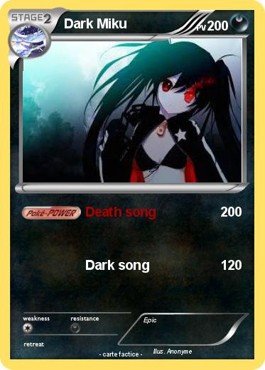 Pokemon Dark Miku