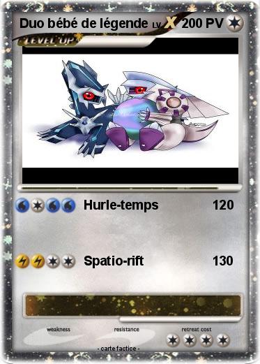 Pokemon Duo bébé de légende