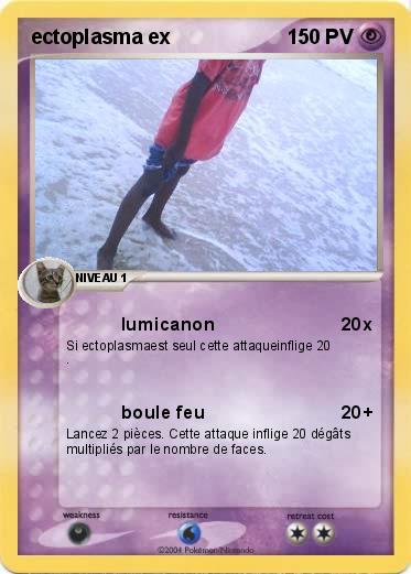 Pokemon ectoplasma ex