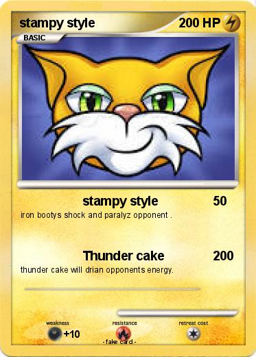 Pokemon stampy style