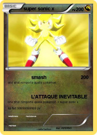 Pokemon super sonic x