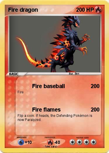 Pokemon Fire dragon