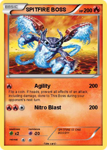 Pokemon SPITFIRE BOSS