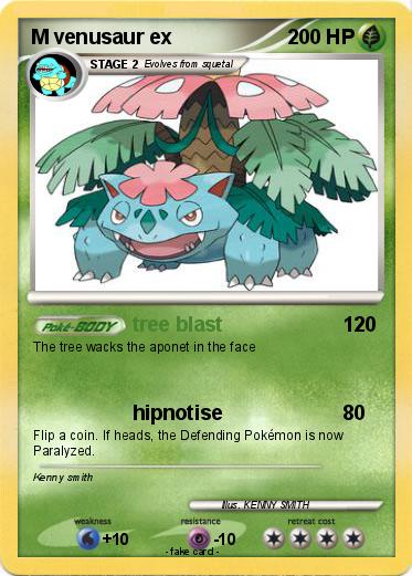Pokemon M venusaur ex