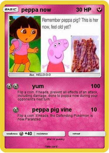 Pokemon peppa now