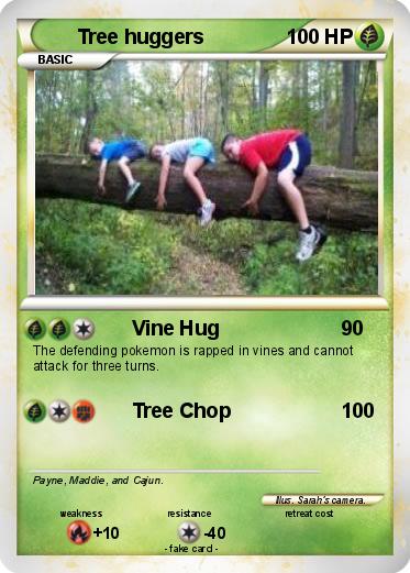 Pokemon Tree huggers