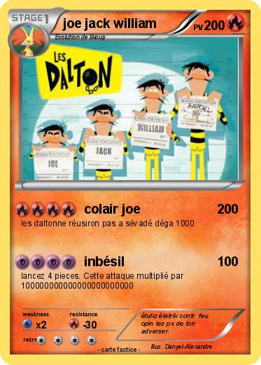 Pokemon joe jack william