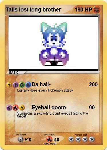 Pokemon Tails lost long brother