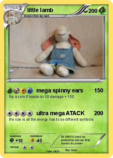 Pokemon little lamb