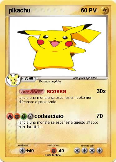 Pokemon pikachu