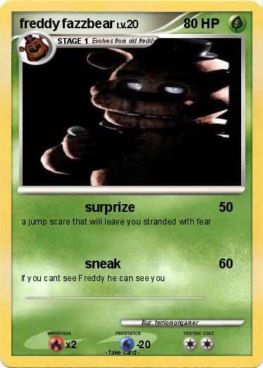 Pokemon freddy fazzbear