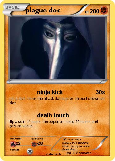 Pokemon plague doc