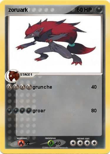 Pokemon zoruark