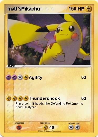 Pokemon matt'sPikachu