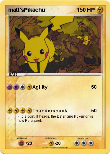 Pokemon matt'sPikachu