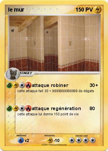 Pokemon le mur