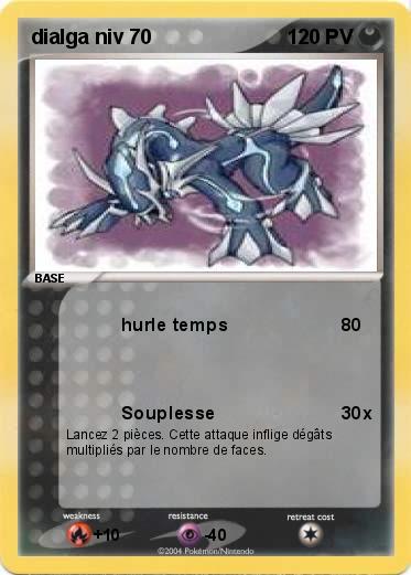 Pokemon dialga niv 70