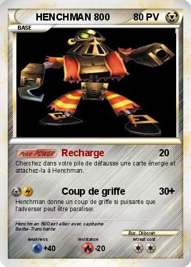 Pokemon HENCHMAN 800