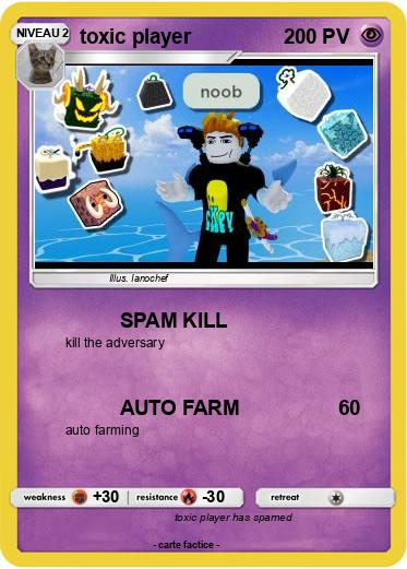 Pokemon toxic player