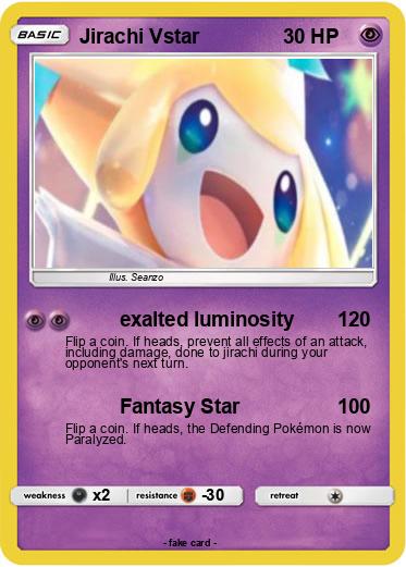 Pokemon Jirachi Vstar