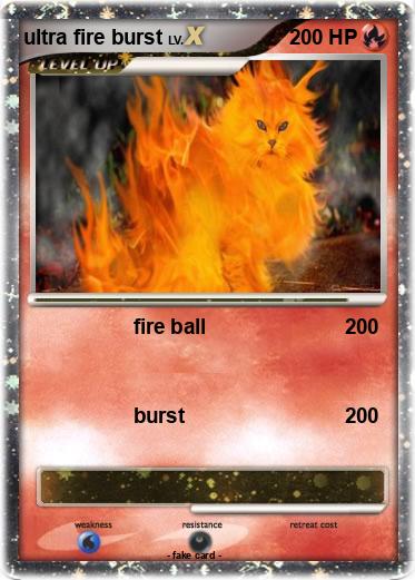 Pokemon ultra fire burst