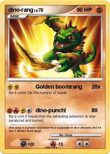 Pokemon dino-rang