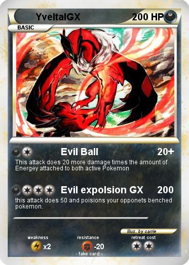 Pokemon YveltalGX