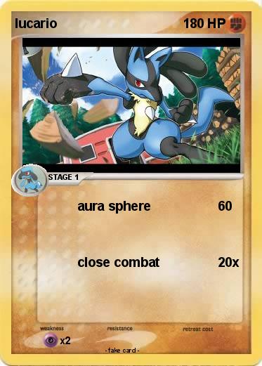 Pokemon lucario