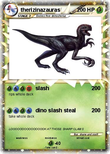 Pokemon therizinazauras